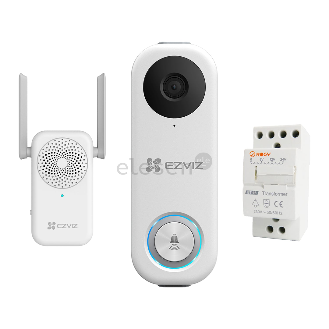 Belaidis durų skambutis EZVIZ DB1C Kit Prekė - CS-DB1C-KIT