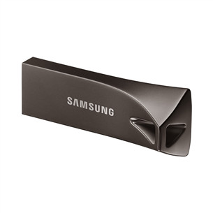 USB atmintinė Samsung BAR Plus, USB 3.1, 64 GB, titan gray Prekė - MUF-64BE4/APC