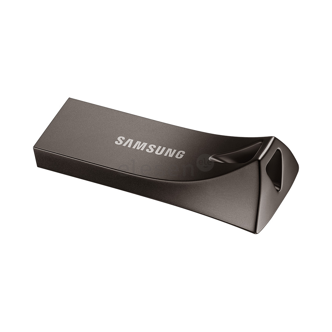 USB atmintinė Samsung BAR Plus, USB 3.1, 64 GB, titan gray Prekė - MUF-64BE4/APC