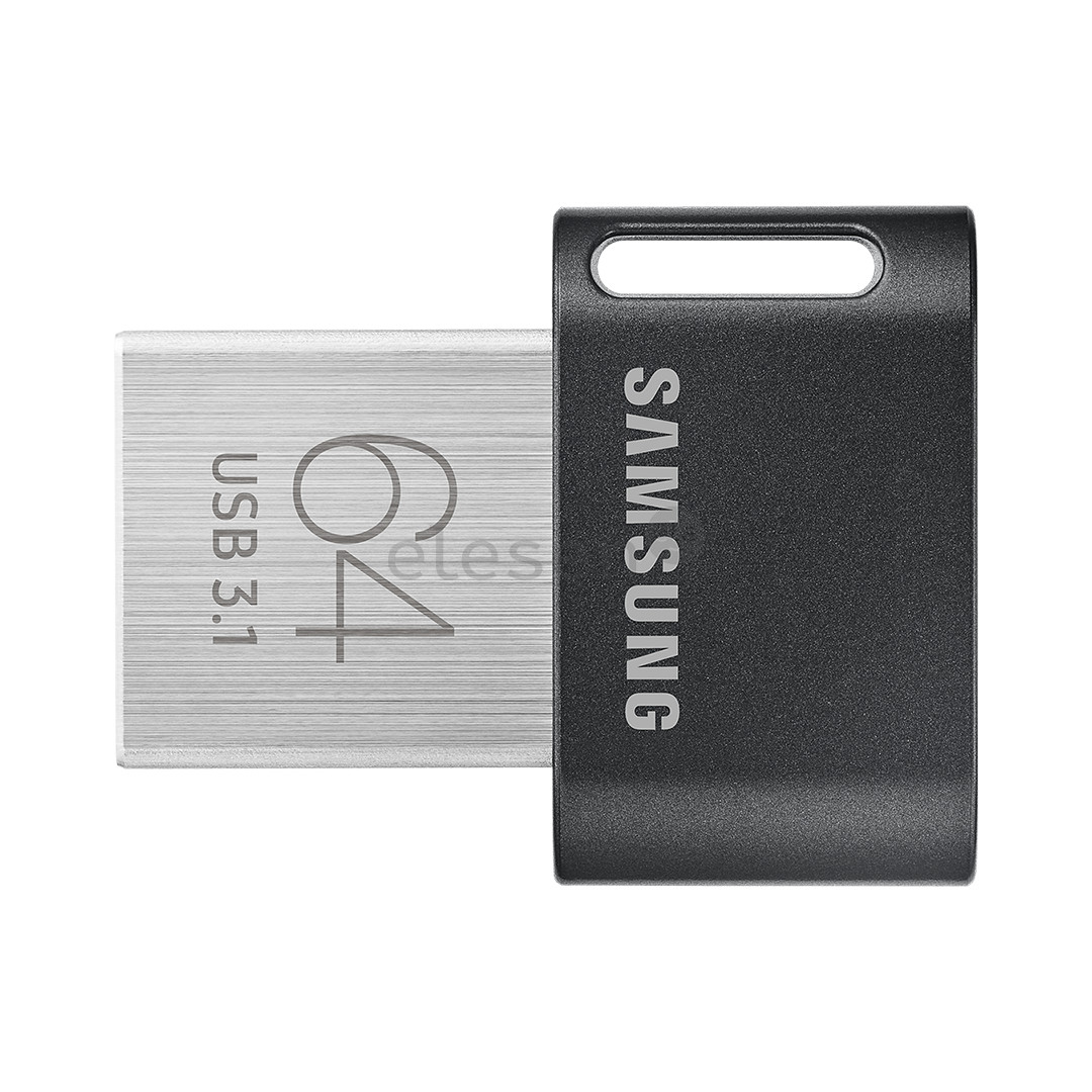 Samsung FIT Plus, USB 3.1, 64 GB, black - Memory stick Item - MUF-64AB/APC