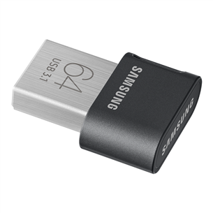USB atmintinė Samsung FIT Plus, USB 3.1, 64 GB, black Prekė - MUF-64AB/APC