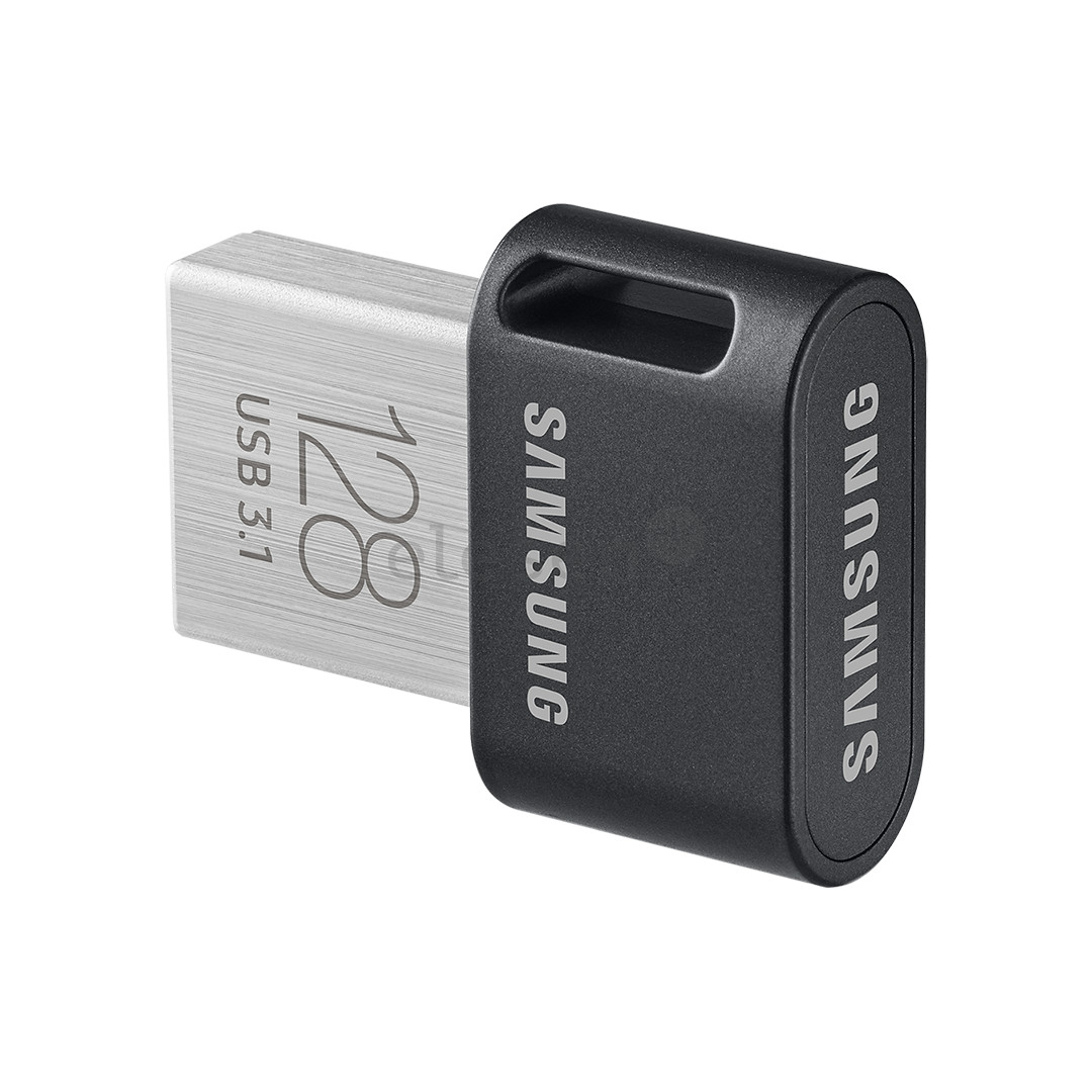 USB atmintinė Samsung FIT Plus, USB 3.1, 128 GB, black Prekė - MUF-128AB/APC