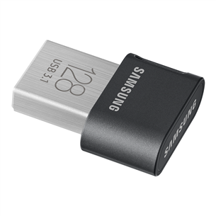 USB atmintinė Samsung FIT Plus, USB 3.1, 128 GB, black Prekė - MUF-128AB/APC