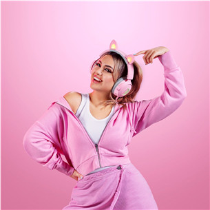 Razer Kraken Kitty V2 Pro, розовый - Проводная гарнитуры Товар - RZ04-04510200-R3M1