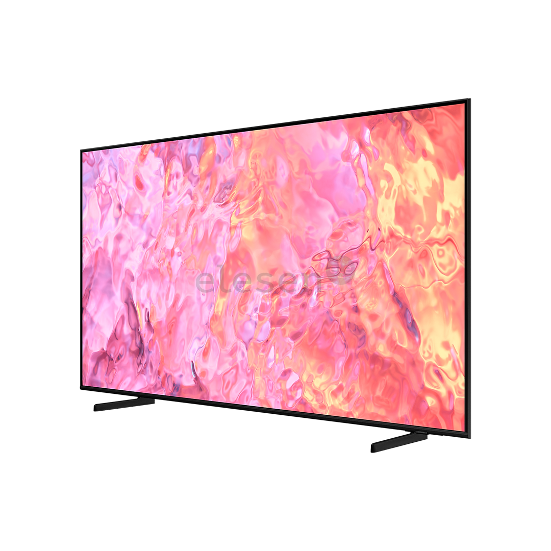 Samsung Q60C, 55", Ultra HD, QLED, feet stand, black - TV Item - QE55Q60CAUXXH
