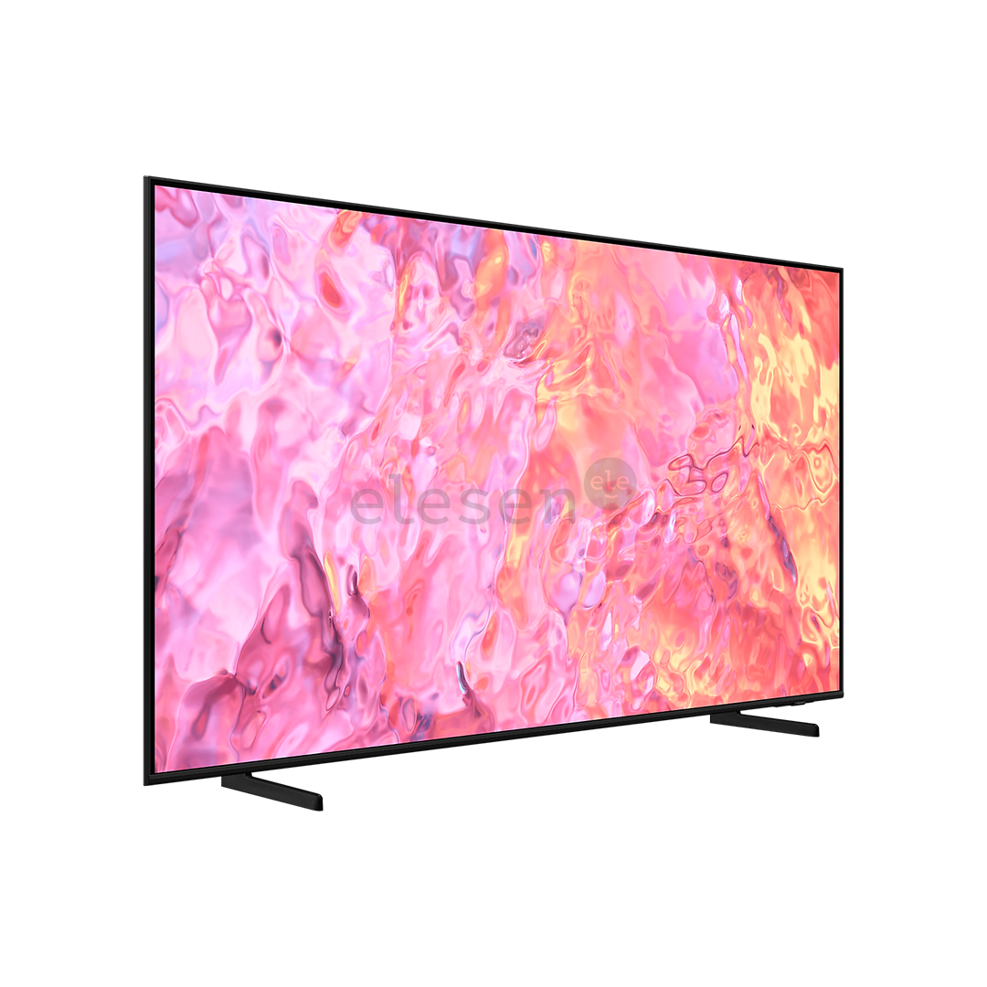 Samsung Q60C, 55", Ultra HD, QLED, feet stand, black - TV Item - QE55Q60CAUXXH