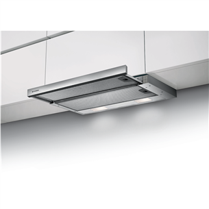 Integruotas gartraukis Faber FLEXA NG HIP AM/X A60, 420 m³/h, pilka Prekė - 315.0635.133 315.0635.133