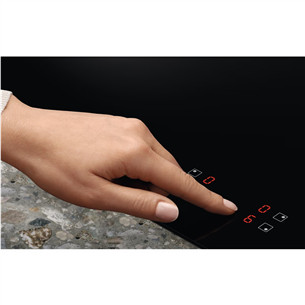 Electrolux 300 Basic, ширина 59 см, без рамы, черный - Интегрируемая индукционная варочная панель