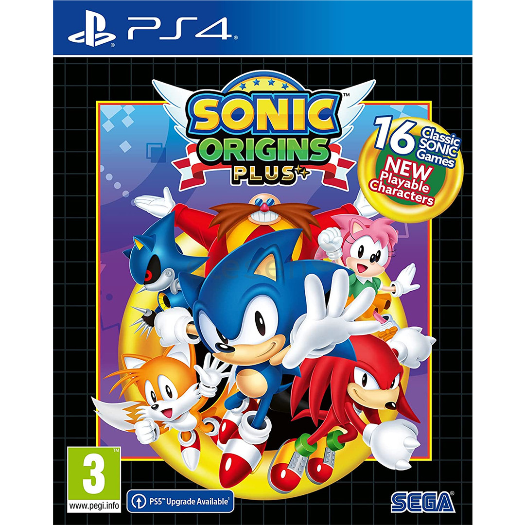 Sonic Origins Plus, PlayStation 4 - Game Item - PS4SONICORIGINS