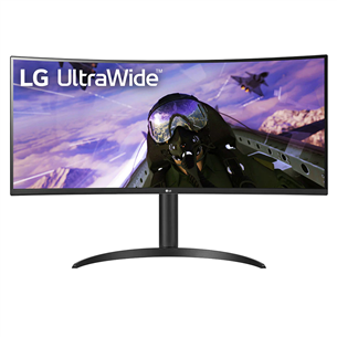 Monitorius LG UltraWide WP65CP, 34", curved, QHD, LED VA, 160 Hz Prekė - 34WP65CP-B 34WP65CP-B