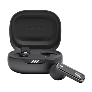 Ausinės JBL Live Flex, Belaidės, Juodos JBLLIVEFLEXBLK