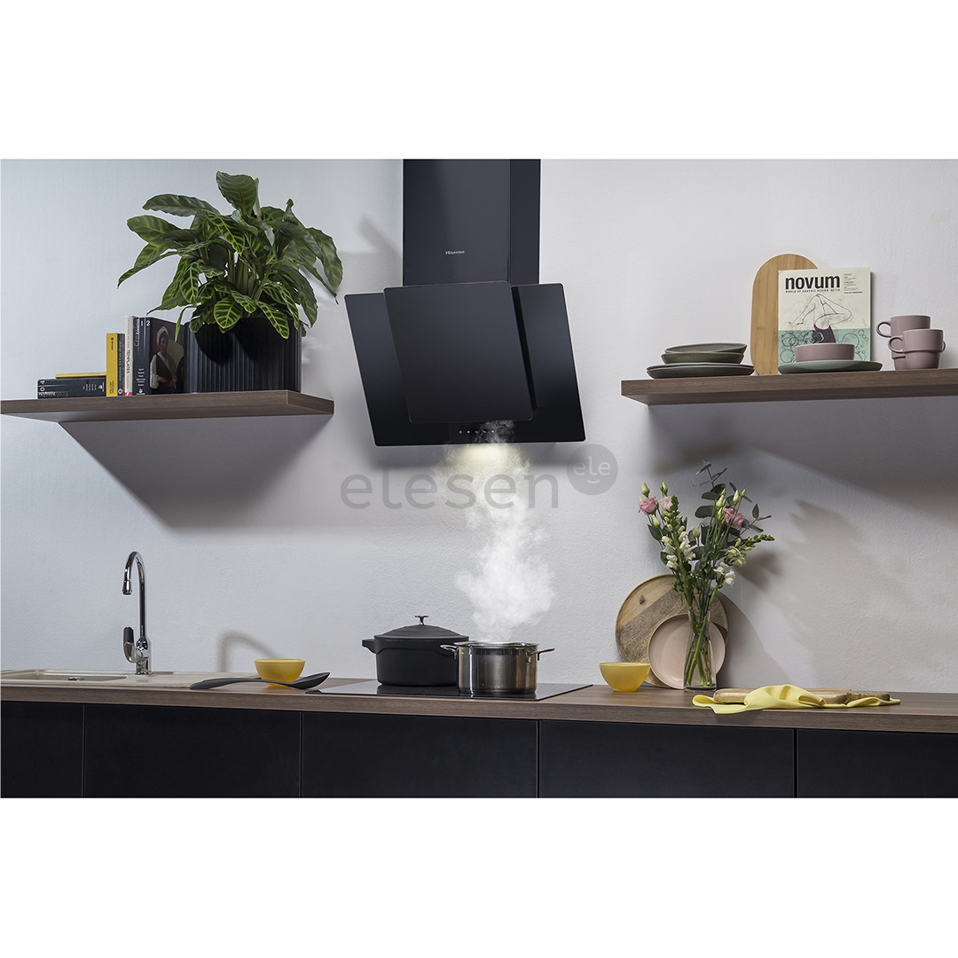 Hisense, 650 м³/ч, ширина 60 см, черный - Вытяжка Товар - MH6INBG