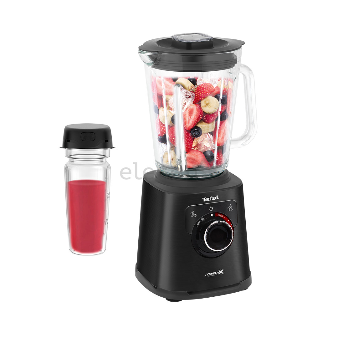 Tefal PerfectMix +, 1200 W, black - High speed blender