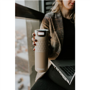 Kambukka Etna Grip, Barely Beige, 500 ml - Thermal bottle Item - 11-01046
