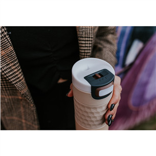 Kambukka Etna Grip, Barely Beige, 500 ml - Thermal bottle Item - 11-01046