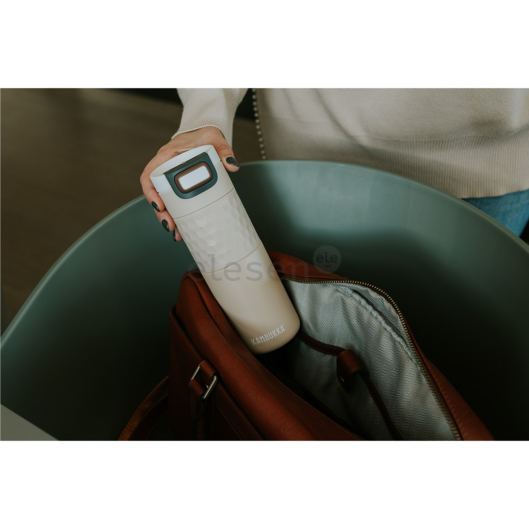 Kambukka Etna Grip, Barely Beige, 500 ml - Thermal bottle Item - 11-01046