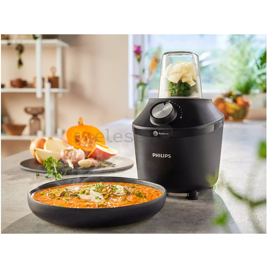 Philips 3000 Series, 600 W, 1.25 L, black - Blender Item - HR2291/01