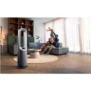Philips Air Performer 8000, dark grey - 3-in-1 Air Purifier, Fan and Heater