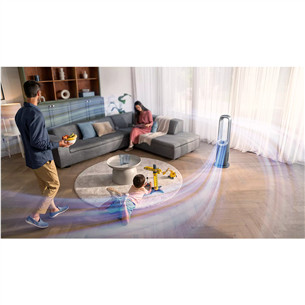 Philips Air Performer 8000, dark grey - 3-in-1 Air Purifier, Fan and Heater