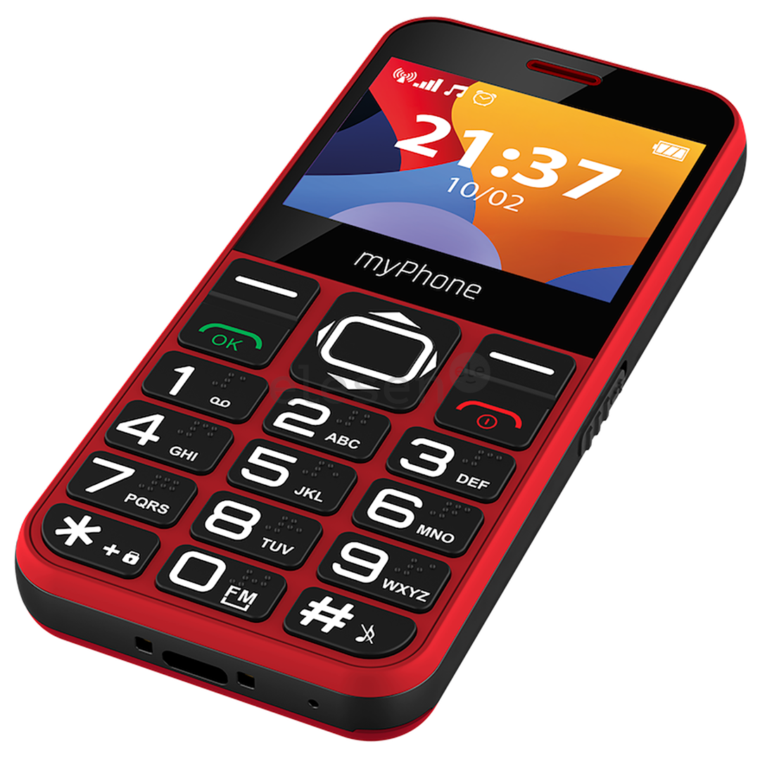 myPhone Halo 3, красный - Мобильный телефон