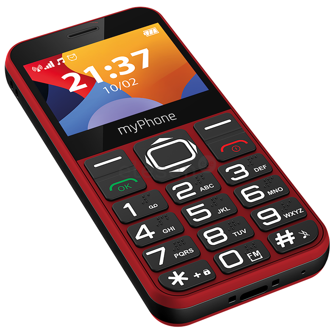 myPhone Halo 3, красный - Мобильный телефон