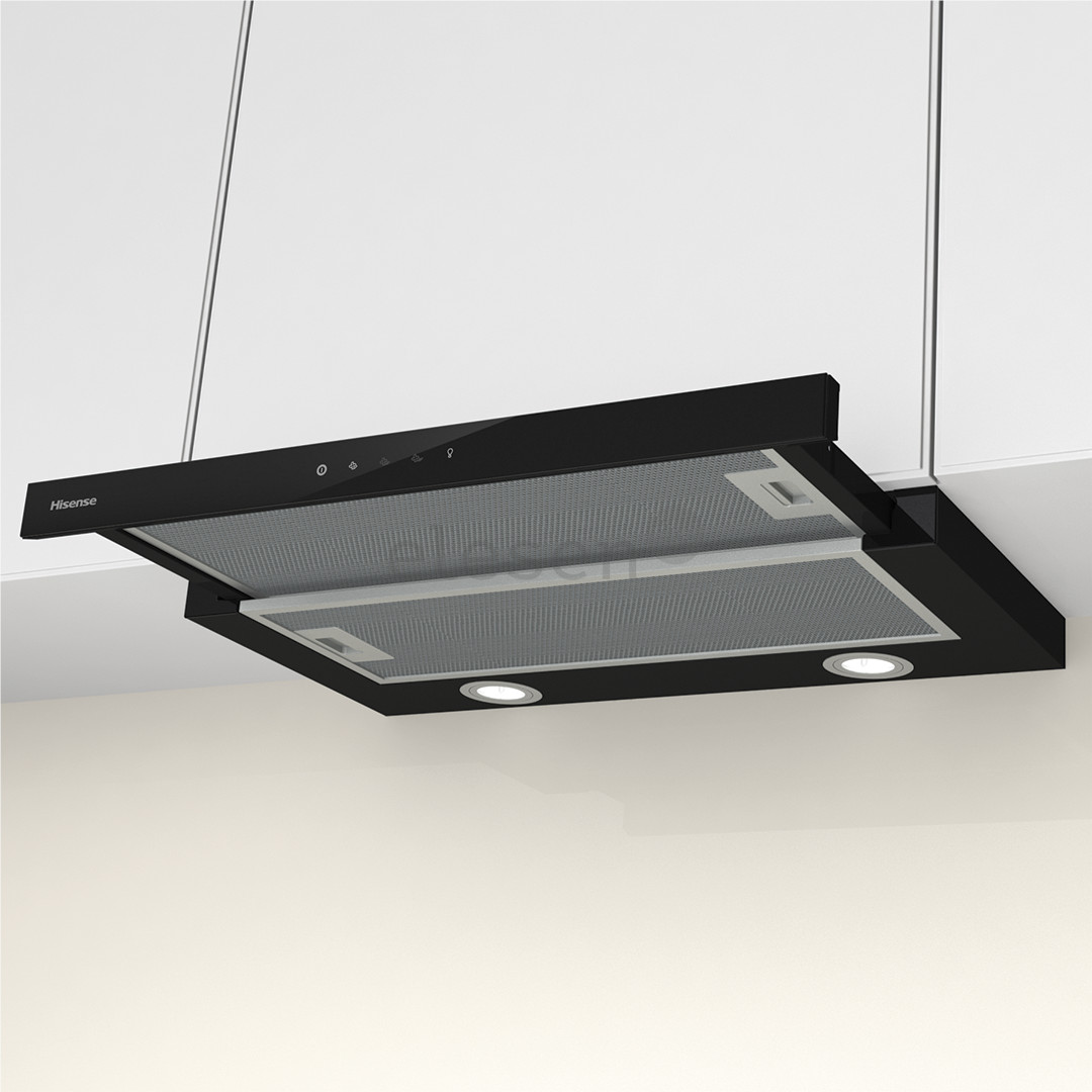 Gartraukis Hisense MH6TL4TB, plotis 60 cm, 450 m³/h