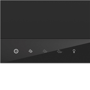 Gartraukis Hisense MH6TL4TB, plotis 60 cm, 450 m³/h