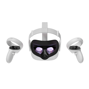 Meta Quest 2, 128 ГБ, контроллеры Touch, белый - VR-гарнитура Товар - 815820022701