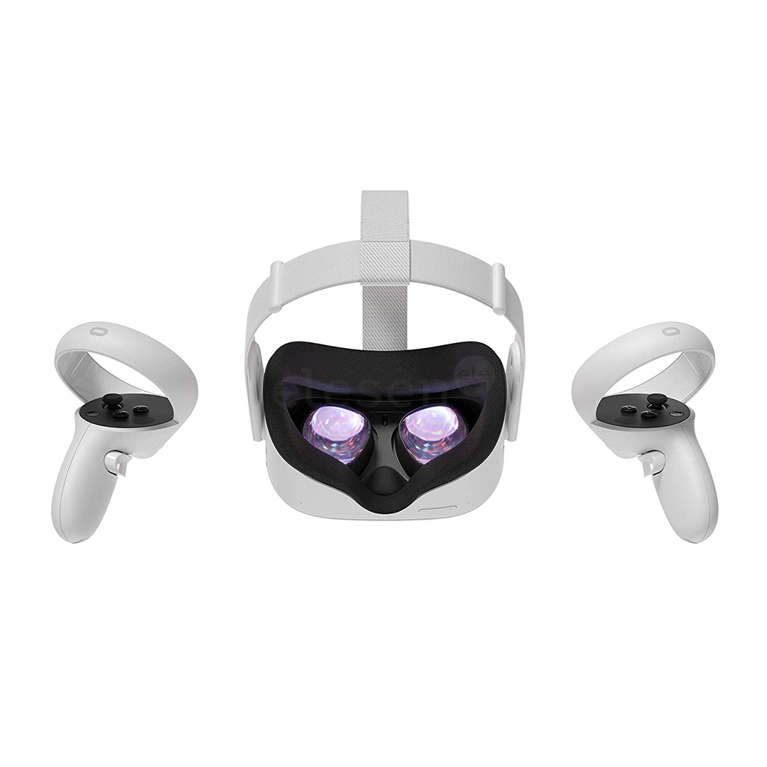 Meta Quest 2, 128 ГБ, контроллеры Touch, белый - VR-гарнитура Товар - 815820022701