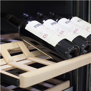 Šaldytuvas Caso WineComfort 1260 Smart, 126 butelių talpa, aukštis 160 cm Prekė - 00728