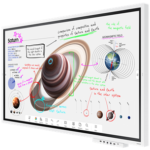Samsung Flip Pro WM55B Interactive Display, 55'', Ultra HD, LED VA, white - LED display Item - LH55WMBWBGCXEN