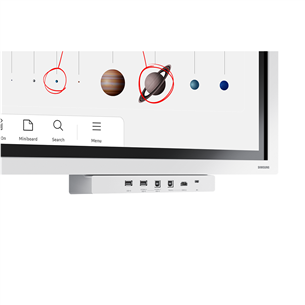 Samsung Flip Pro WM55B Interactive Display, 55'', Ultra HD, LED VA, white - LED display Item - LH55WMBWBGCXEN