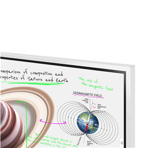 Samsung Flip Pro WM55B Interactive Display, 55'', Ultra HD, LED VA, белый - LED-экран Товар - LH55WMBWBGCXEN