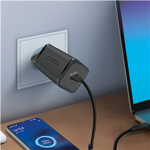 Įkroviklis SBS Mini Wall Charger, USB-C, 65 W Prekė - TETRGAN1C65W