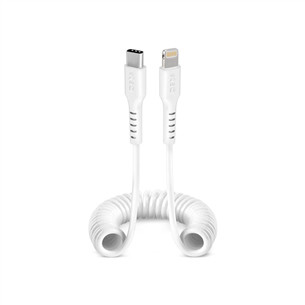 SBS Charging Data Cable, USB-C - Lightning, белый - Кабель Товар - TECABLELIGTCSW TECABLELIGTCSW