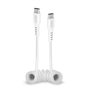 SBS Charging Data Cable, USB-C - USB-C, белый - Кабель Товар - TECABLETYPCCS1W TECABLETYPCCS1W