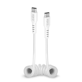 Laidas SBS Charging Data Cable, USB-C - USB-C, white Prekė - TECABLETYPCCS1W