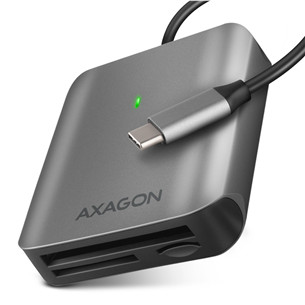 ID kortelių skaitytuvas Axagon USB-C 3.2 3-slots Prekė - CRE-S3C CRE-S3C