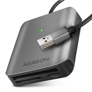 ID kortelių skaitytuvas Axagon USB-A 3.2 3-slots Prekė - CRE-S3 CRE-S3