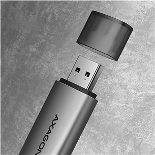 Kortelių skaitytuvas AXAGON Prekė - CRE-SAC SuperSpeed USB-C / USB-A