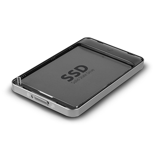 HDD/SSD dėklas Axagon Prekė - EE25-F6G Fullmetal Box, USB 3.0, grey