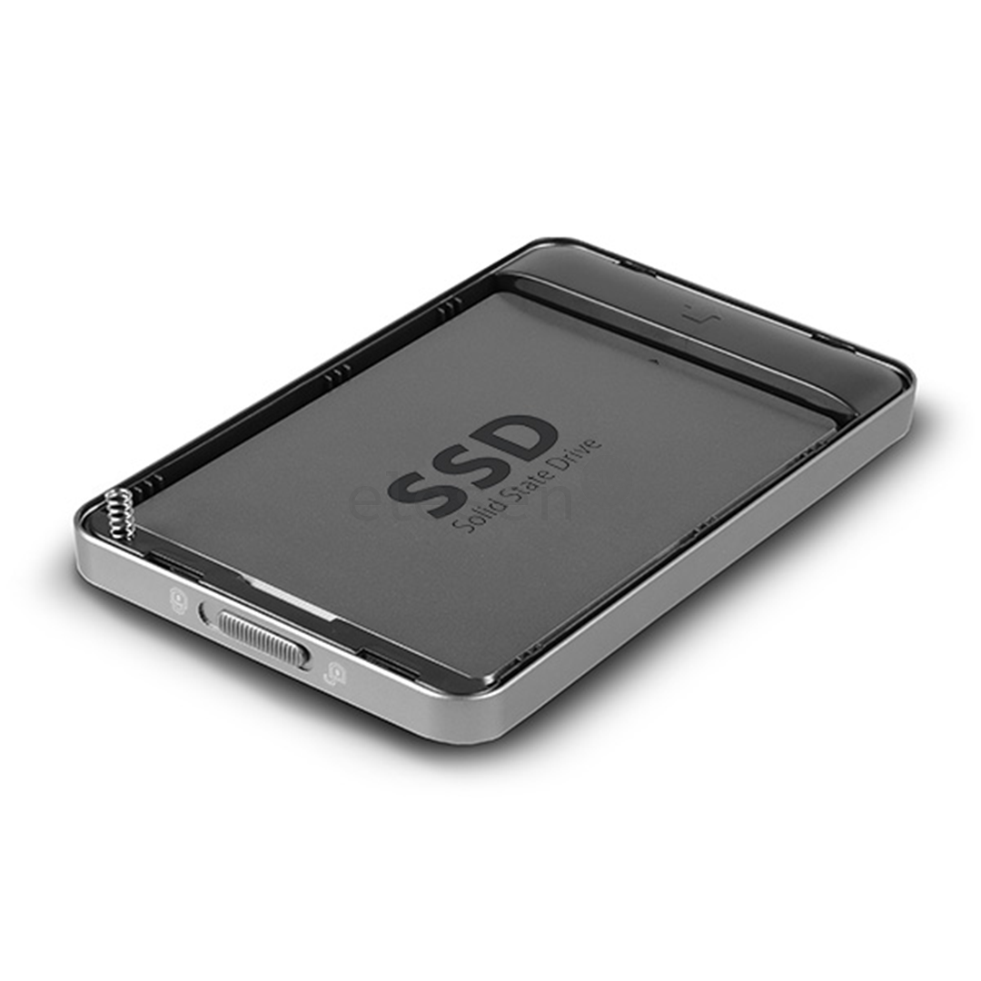 HDD/SSD dėklas Axagon Prekė - EE25-F6G Fullmetal Box, USB 3.0, grey