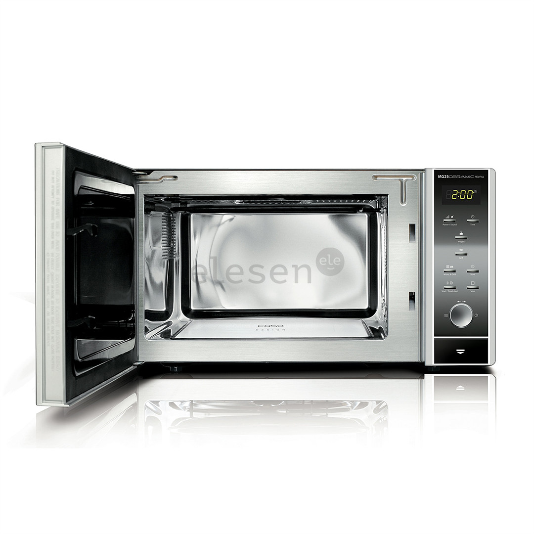 Caso MG 25 Ceramic menu 2 в 1, 25 л, черный - Микроволновая печь с грилем Товар - 03331