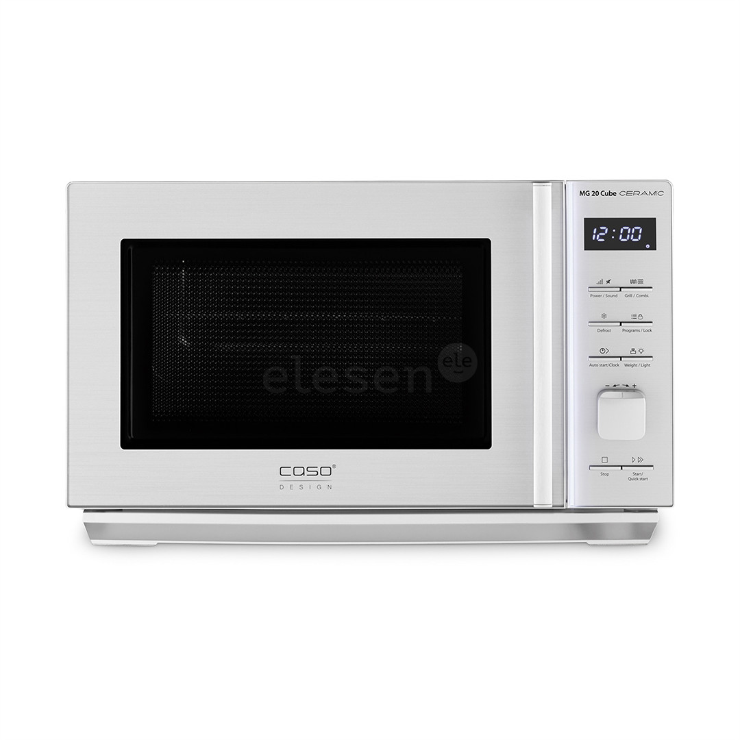 Caso MG 20 Cube Ceramic, 20 L, silver - Microwave oven with grill Item - 03325