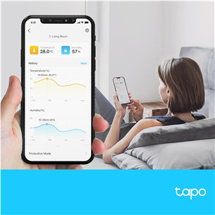TP-Link Tapo T315, white - Smart temperature and humidity monitor Item - TAPOT315