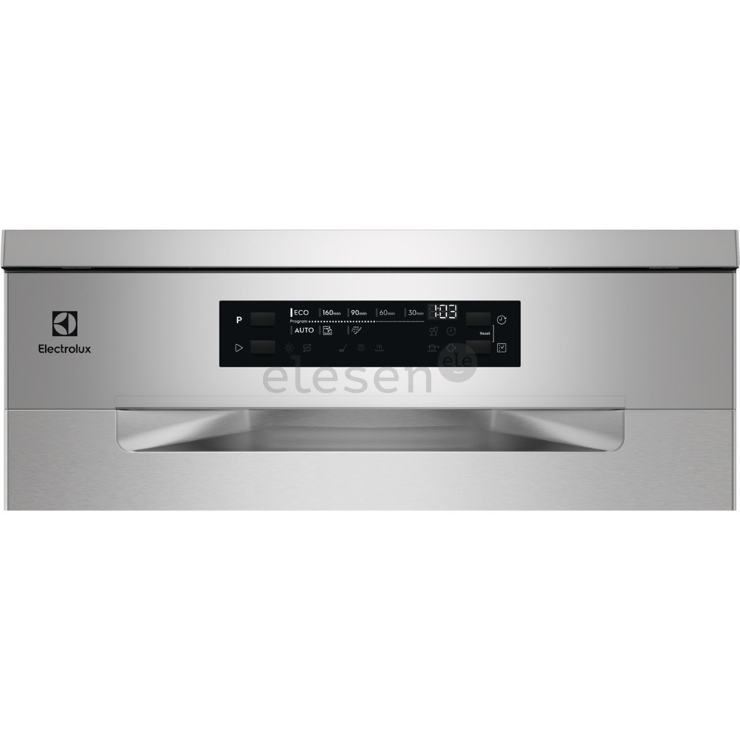 Electrolux 600 SatelliteClean, 14 place settings, stainless steel - Free standing dishwasher