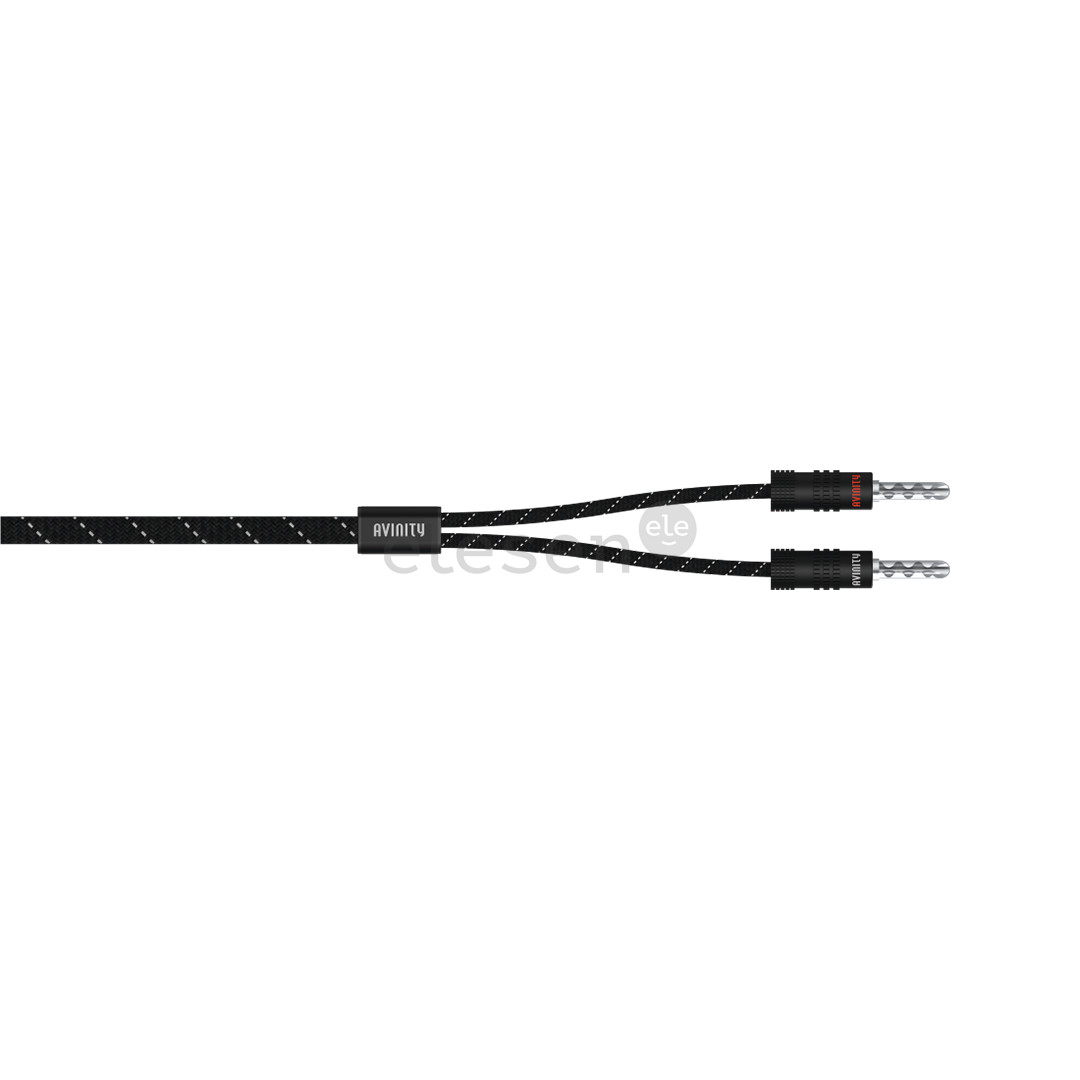 Avinity Loudspeaker Cable, 2 x 2,5mm², 3 m, black/gray - Loudspeaker cable Item - 00127187
