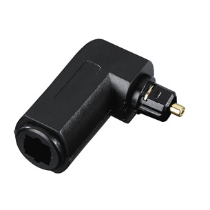 Adapteris Avinity Audio Optical Fibre, ODT, Toslink, 90°, gold-plated, black Prekė - 00127091 00127091