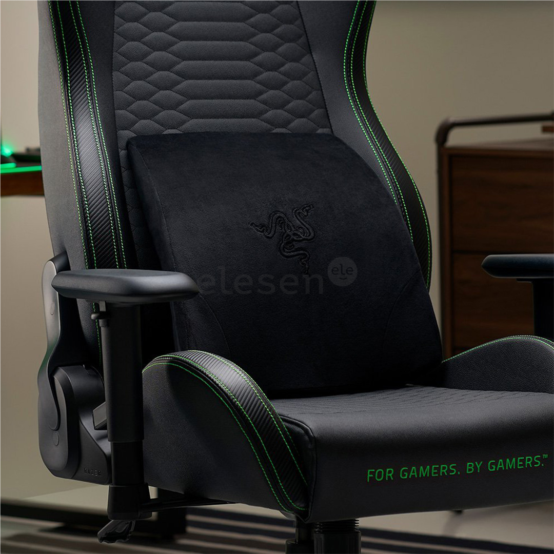 Razer Lumbar Cushion, black - Lumbar Support Pillow Item - RC81-03830101-R3M1