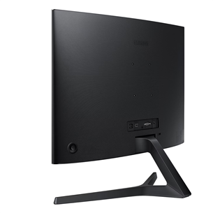 Samsung Essential, 24'', curved, Full HD, 75 Hz, LED VA, black - Monitor Item - LS24C366EAUXEN